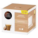 NESCAFE' COFFEE CAPSULES DOLCE GUSTO CORTADO ESPRESSO MACCHIATO X30 (6 in a box)