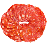 SERRANO SALAME CHORIZO EXTRA VELA SLICE (APPROX. 2 KG)