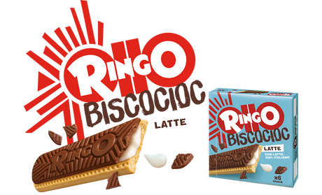 PAVESI RINGO BISCOTTI BISCOCIOC MILK X6 162 GR (12 in a box)