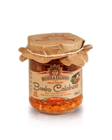 DELIZIE CALABRIA SPREAD BOMBA CALABRESE HOT SPICY VEGETABLE SAUCE 180 GR (12 in a box)