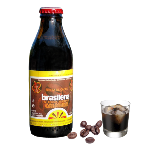 BRASILENA COFFEE SPARKLING DRINK GLASS 25 CL X6 (4 in a box)