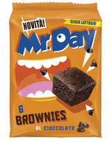 MR.DAY BROWNIES DARK CHOCOLATE X6 210 GR (12 in a box)