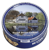 BISCOTTERIA DANESE BISCOTTI DANISH BUTTER COOKIES 454 GR (12 in a box)