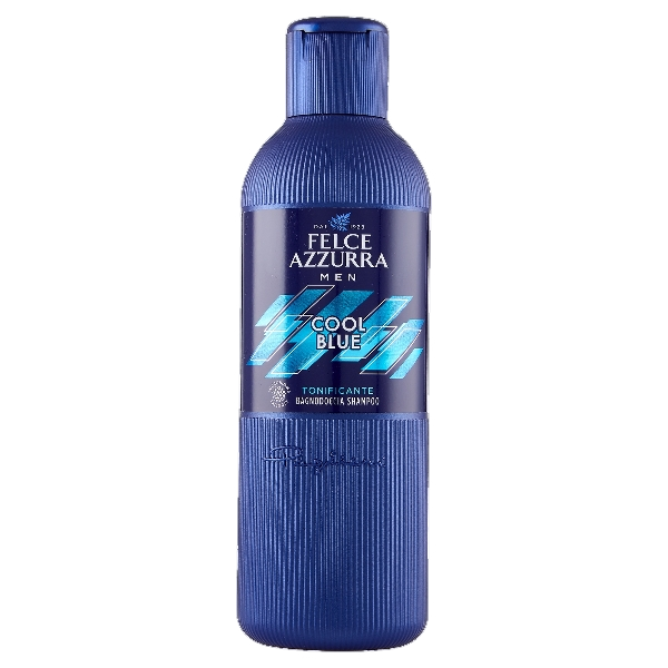 FELCE AZZURRA SHOWER BATH MEN COOL BLUE TONIFICANTE 500 ML (12 in a box)