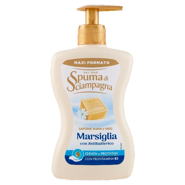 SPUMA DI SCIAMPAGNA SOAP LIQUID MARSIGLIA 430 ML (12 in a box)