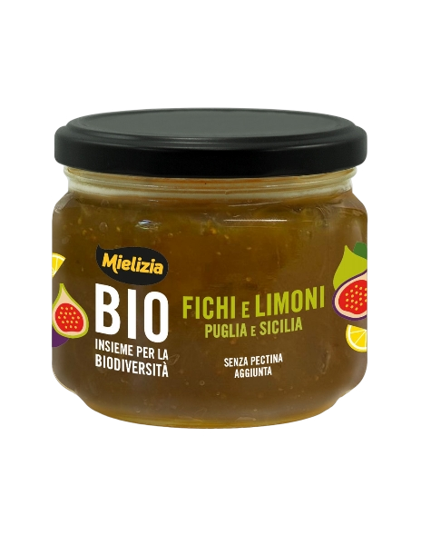 MIELIZIA JAMS FIGUE AND LEMON 250 GR (6 in a box)