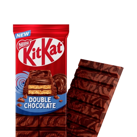 KIT KAT CHOCOLATE BAR DOUBLE CHOCOLATE 99 GR (15 in a box)