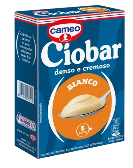 CAMEO CIOBAR WHITE X5 105 GR (14 in a box)