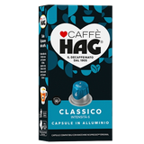 HAG COFFEE CAPSULES NESPRESSO DECAFFEINATED DEK CLASSICO X10 (10 in a box)