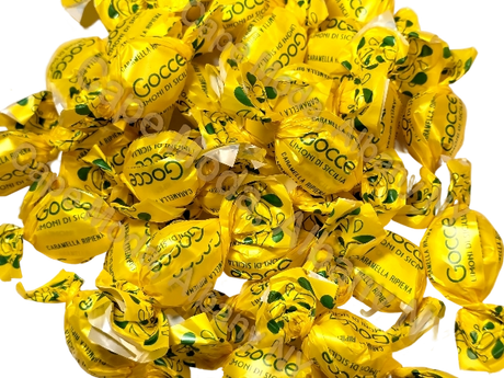 PERUGINA CANDY ROSSANA GOCCE LEMON 175 GR (18 in a box)