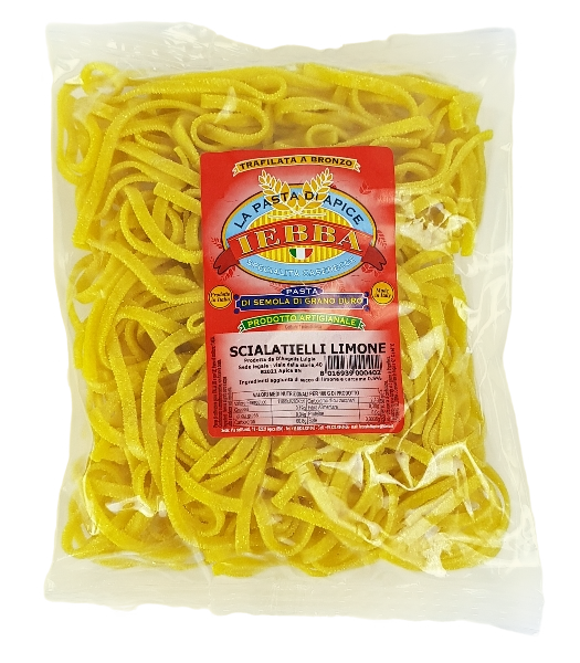 IEBBA FRESH PASTA SCIALATIELLI LEMON 500 GR (12 in a box)