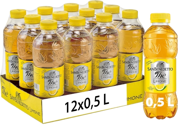 SAN BENEDETTO TEA LEMON PET 500 ML (12 in a box)