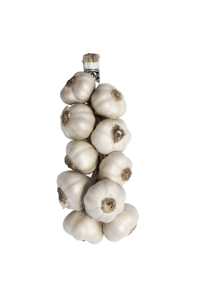 FRESH VEGETABLES GARLIC WHITE STRING £11.81 AL KG (APPROX 10.35 KG) - ONLY LONDON AREA
