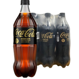 COCA COLA ZERO SUGAR WITHOUT CAFFEINE PET 1 LT (6 in a box)