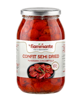 LA FIAMMANTE POMODORINI A PACCHETELLE CONFIT SEMI DRIED JAR 1 KG (6 in a box)