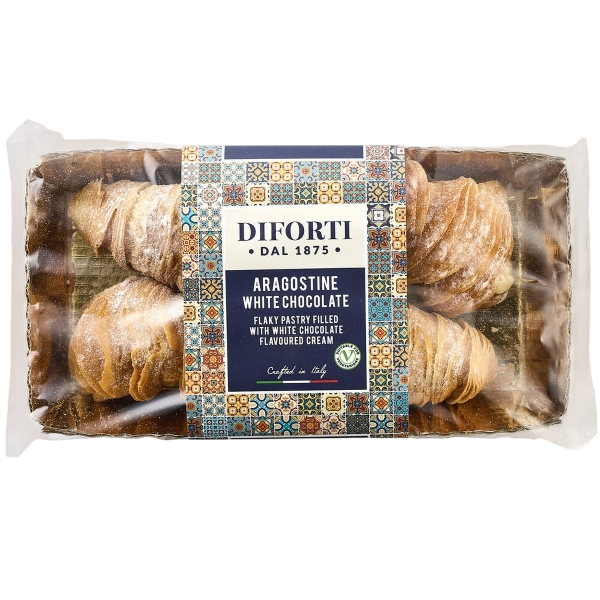 DIFORTI DESSERT CODE D'ARAGOSTA FILLED WHITE CHOCOLATE 150 GR (6 in a box)