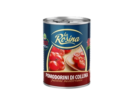 LA ROSINA POMODORINI DI COLLINA TIN 400 GR (24 in a box)