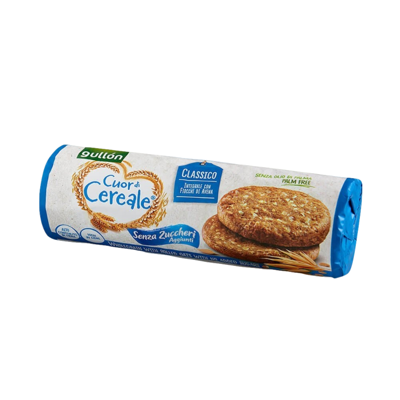 GULLON BISCOTTI CUOR DI CEREALE TRADITIONAL SUGAR FREE 280 GR (16 in a box)