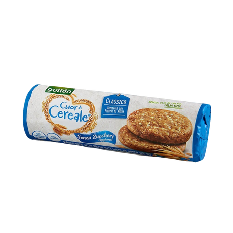 GULLON BISCOTTI CUOR DI CEREALE TRADITIONAL SUGAR FREE 280 GR (16 in a box)