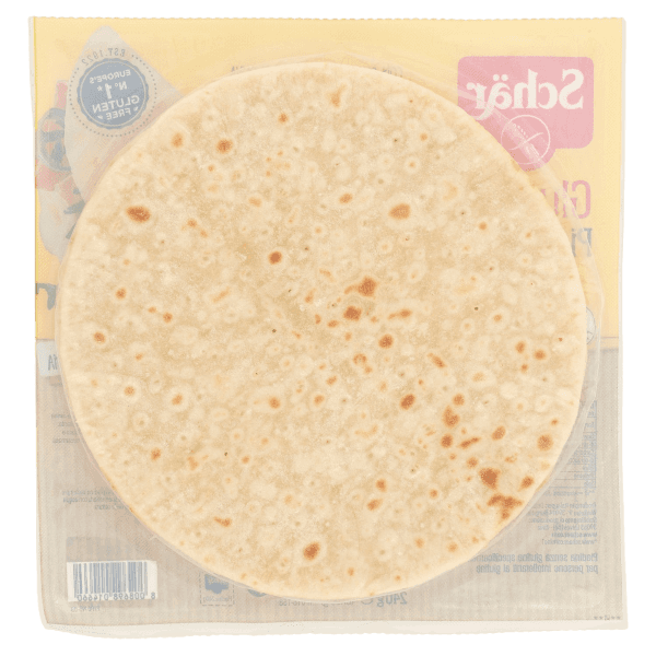 SCHAR BAKERY PIADINA GLUTEN FREE X3 240 GR (6 in a box)