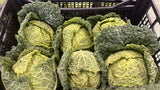FRESH VEGETABLES CABBAGE SAVOY £1.63 AL KG (APPROX 9.05 KG) - ONLY LONDON AREA