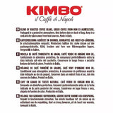 KIMBO COFFEE BEANS ESPRESSO NAPOLI 250 GR (12 in a box)