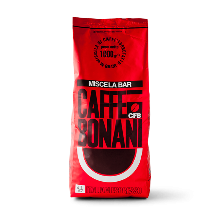 BONANI ROSSO COFFEE BEANS 1 KG (6 IN A BOX)