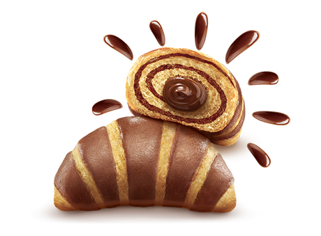 KINDER CROISSANT KORNETTI CHOCOLATE X6 252 GR (12 in a box)