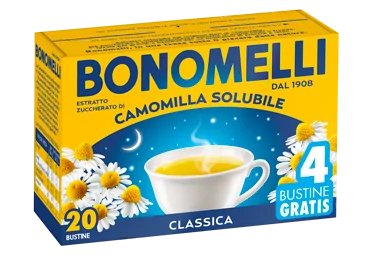 BONOMELLI CHAMOMILE SOLUBLE FILTERS X16 80 GR (24 in a box)