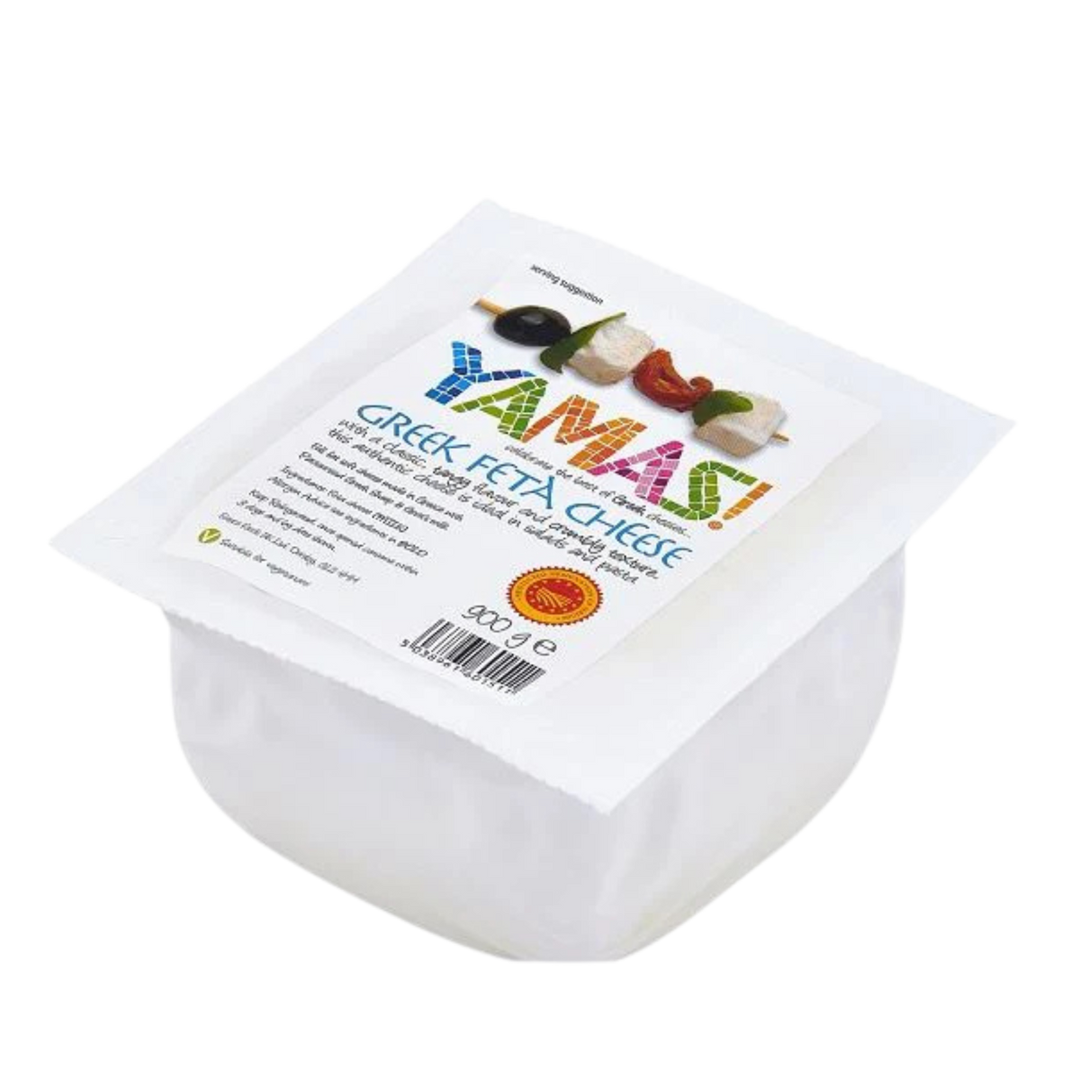 FETA CHEESE GRECO D.O.P. 900 GR (1 IN A BOX) – Cibimarket.co.uk - The ...