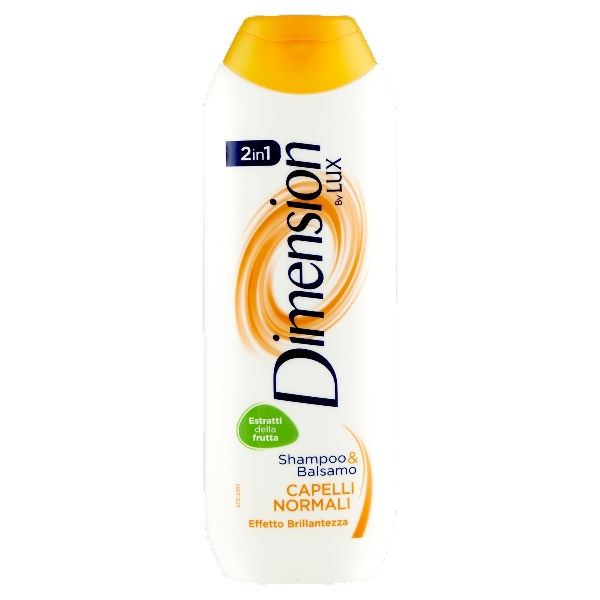 DIMENSION SHAMPOO 2in1 BRILLANTEZZA NORMAL HAIR 250 ML (12 in a box)