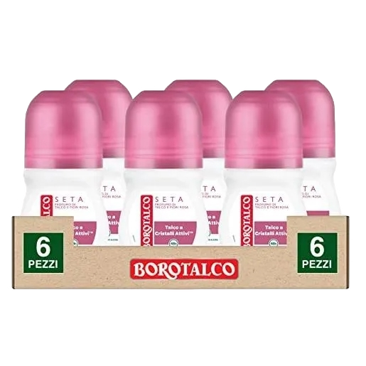 BOROTALCO DEO ROLL ON SETA 50 ML (6 in a box)