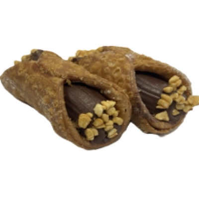DESSERT CANNOLI SICILIANI MEDIUM FILLED ROCHER CREAM TRAY 2 KG (1 in a box)