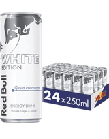 RED BULL WHITE COCONUT CANS 250 ML (24 in a box)