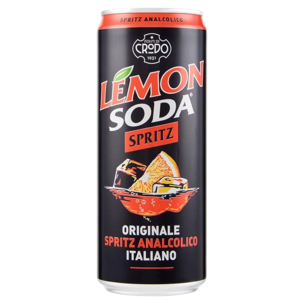 LEMONSODA SPRITZ ORIGINAL DRINK SODA CANS 330 ML (24 in a box)