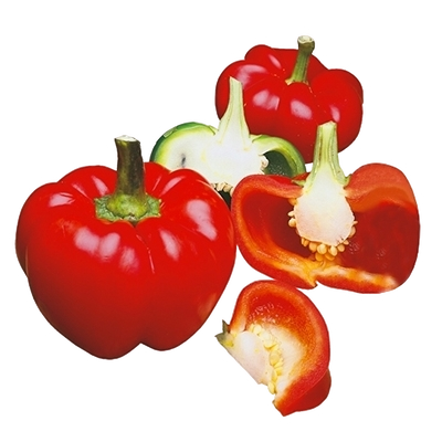 FRESH VEGETABLES PEPPERS TOPEPO RED £4.25 AL KG (APPROX 8.4 KG) - ONLY LONDON AREA