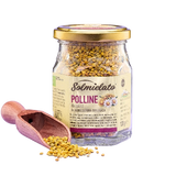 SOLMIELATO BIO HONEY MIELE POLLINE JAR 120 GR (6 in a box)