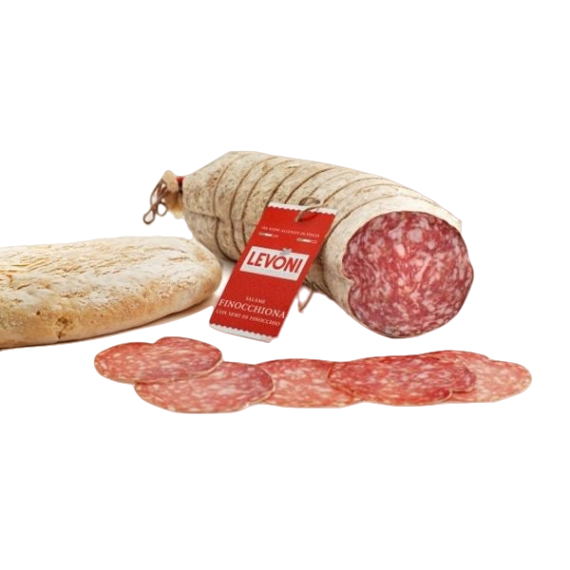 LEVONI SALAME FINOCCHIONA £20.81 AL KG (APPROX. 4 KG) PROMO £19.95