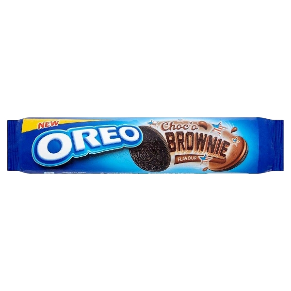 OREO BISCOTTI CHOCO BROWNIE FLAVOUR STICK 154 GR (16 in a box)