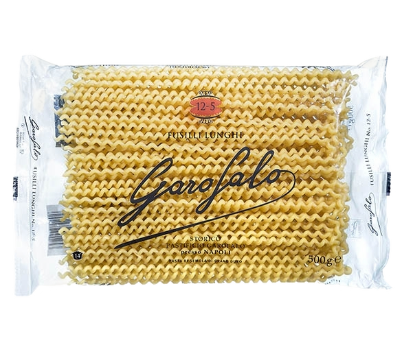 GAROFALO PASTA DI GRAGNANO IGP FORMATI SPECIALI FUSILLI LUNGHI 500 GR (20 in a box)