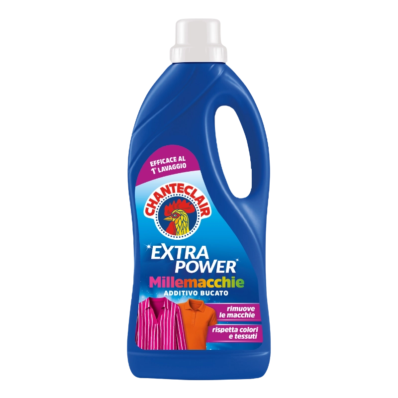 CHANTECLAIR LAUNDRY DETERGENT ADDITIVE EXTRA POWER MILLEMACCHIE 900 ML (12 in a box)