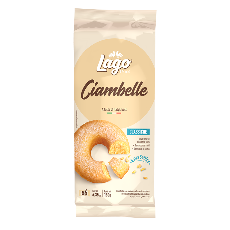 ELLEDI CIAMBELLE SWEETENED X6 180 GR (12 in a box)