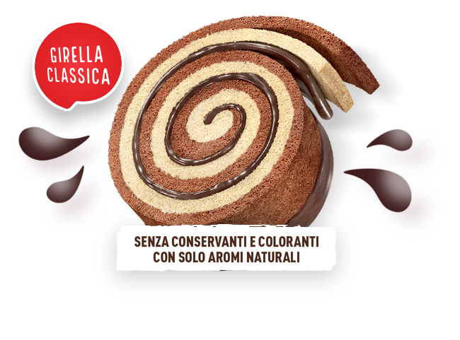 BAULI SNACK GIRELLA L'ORIGINALE X8 280 GR (12 in a box)