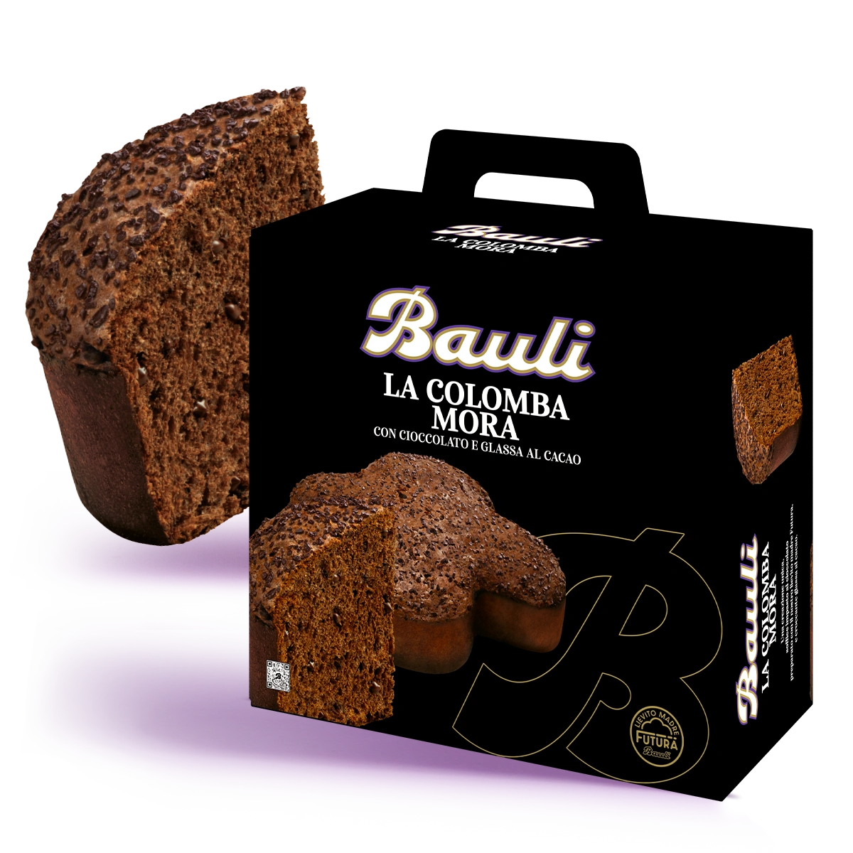 BAULI COLOMBA MORA CHOCOLATE 700 GR (18 in a box)