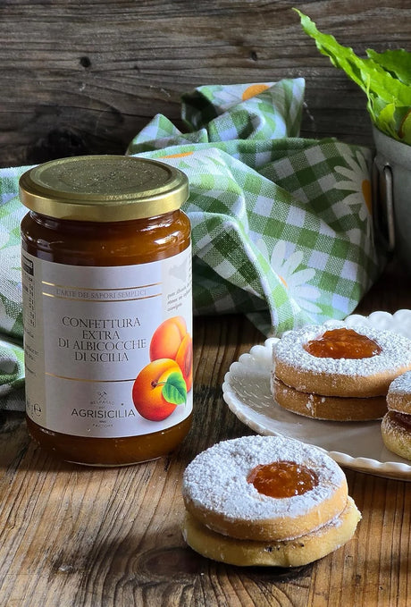 AGRISICILIA JAMS APRICOTS 340 GR (6 in a box)