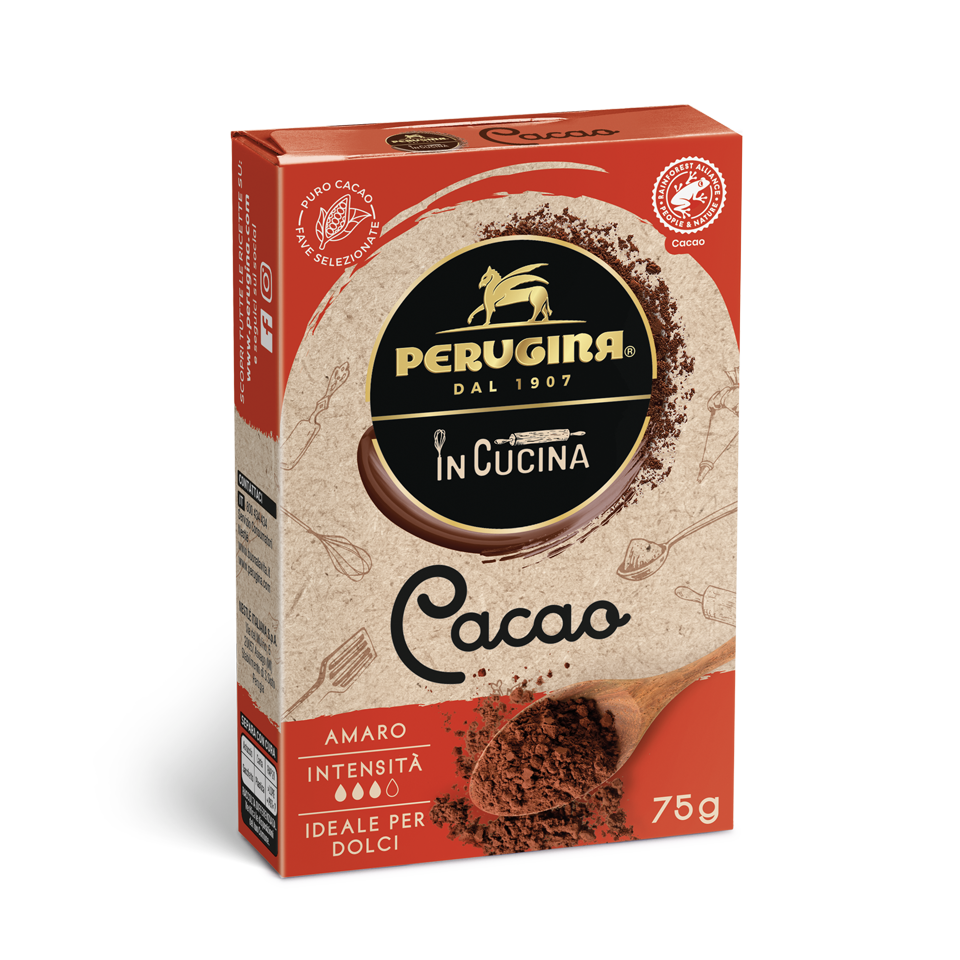 PERUGINA COCOA POWDER 75 GR (36 in a box)