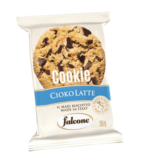 FALCONE BISCOTTI COOKIES CIOKO MILK 200 GR (12 in a box)