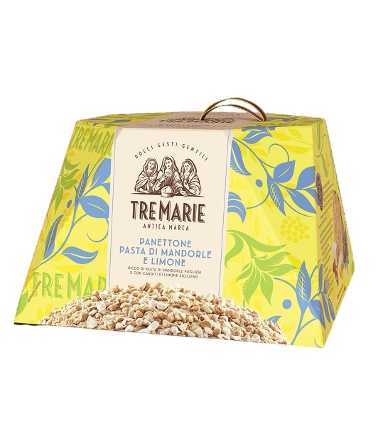 TRE MARIE PANETTONE MANDORLE E LIMONE 850 GR (12 in a box)