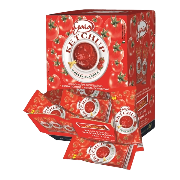 GAIA EXPO KETCHUP MONOPACK X102 12 GR (1 in a box)