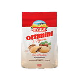 DIVELLA BISCOTTI OTTIMINI CUOR DI NOCCIOLA STUFFED WITH HAZELNUT CREAM 300 GR (12 in a box)
